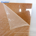 Customized size decoration 3mm plexiglass glitter gold sparkle sheet